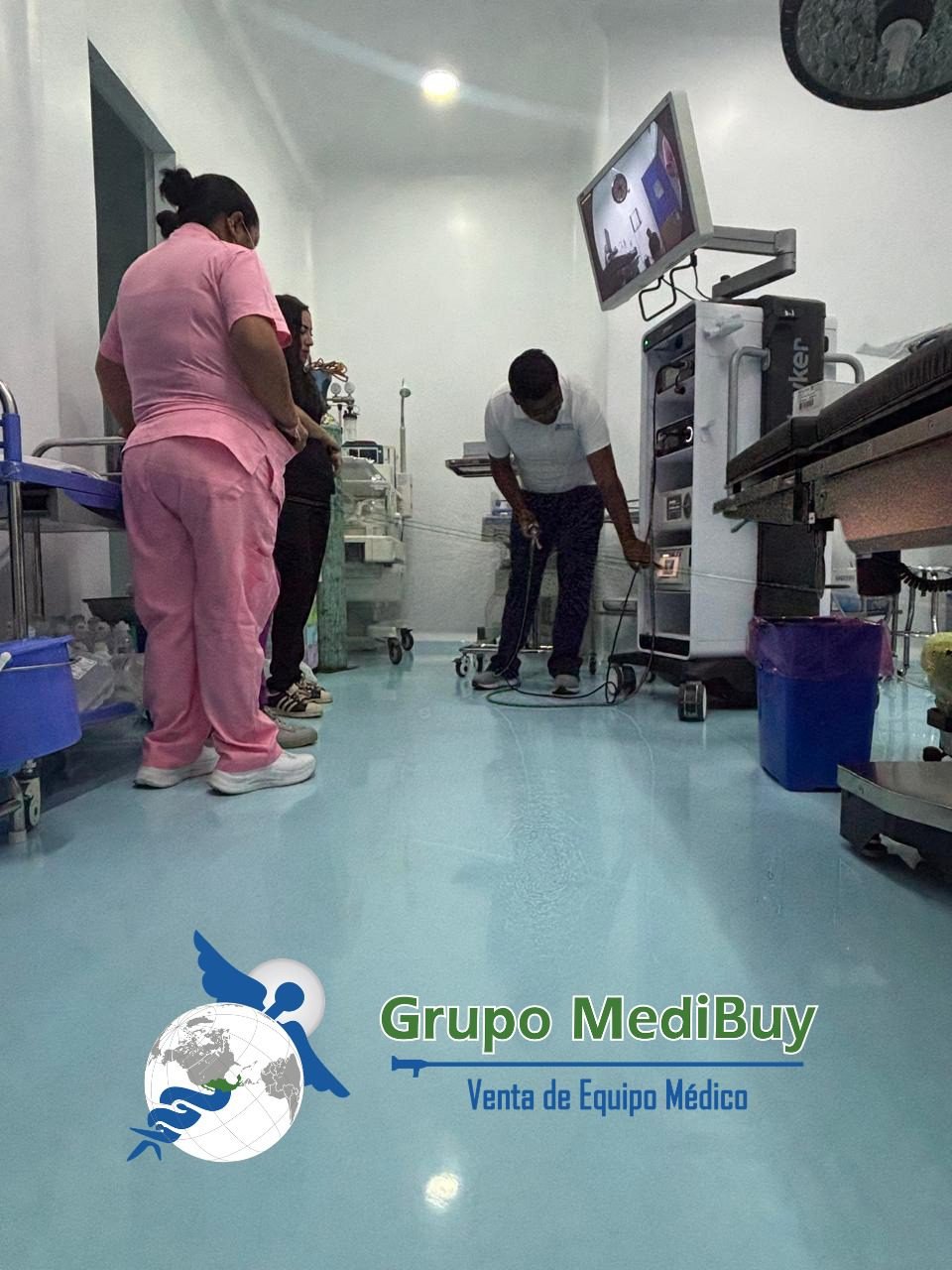 Equipo médico instalado