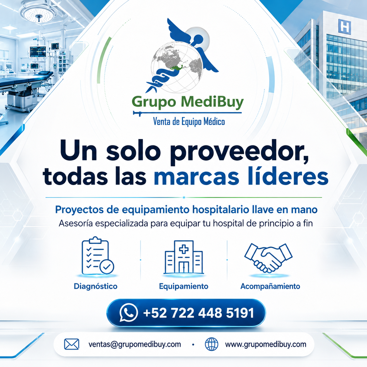 Asesoría especializada en equipo médico